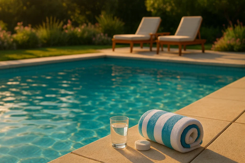 Mantener la piscina con cloro en tabletas